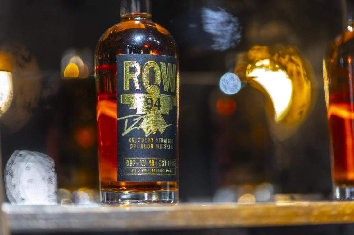 Country musician Dierks Bentley released his Row 94 Full Proof bourbon during an event at Green River Distillery in Owensboro, Ky., on Wednesday, Sept. 24, 2025.
