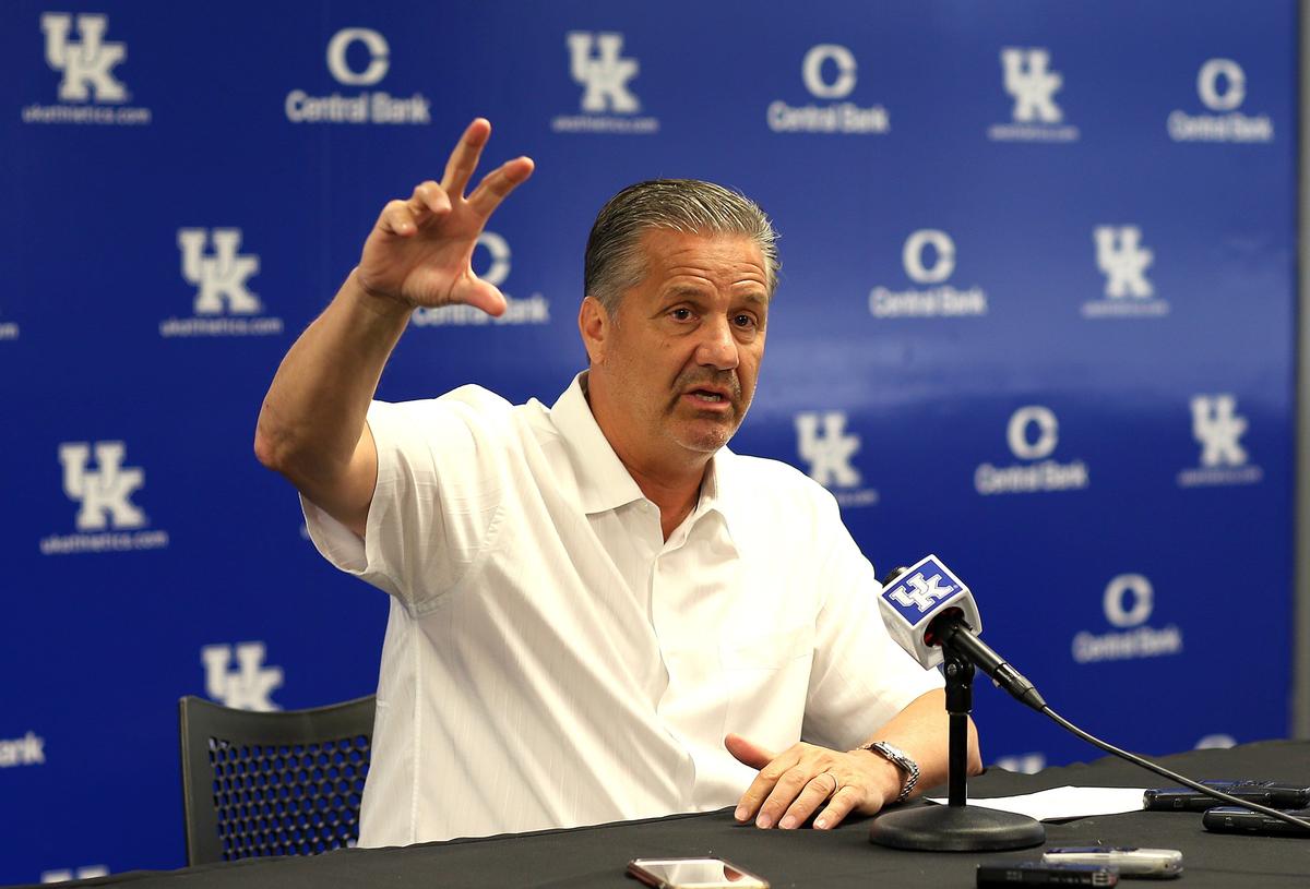 John Calipari said EJ Montgomery will be “a difference-maker on both ends. He can block shots. He’s quick to the ball. ... The upside for him is ridiculous.”