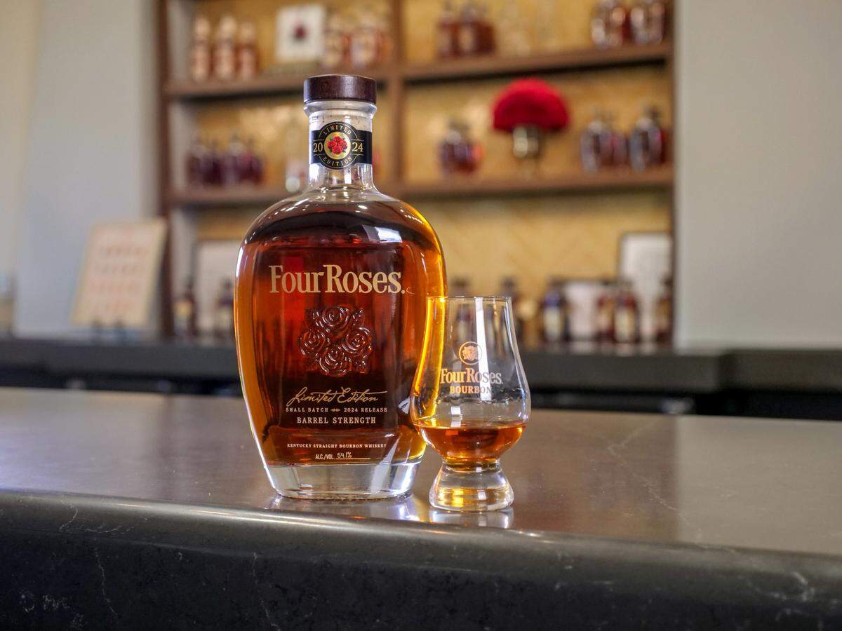 The 2024 Four Roses Limited Edition will be released on Sept. 14 at the distillery visitors centers in Lawrenceburg and in Cox’s Creek. It has a suggested retail price of $220.