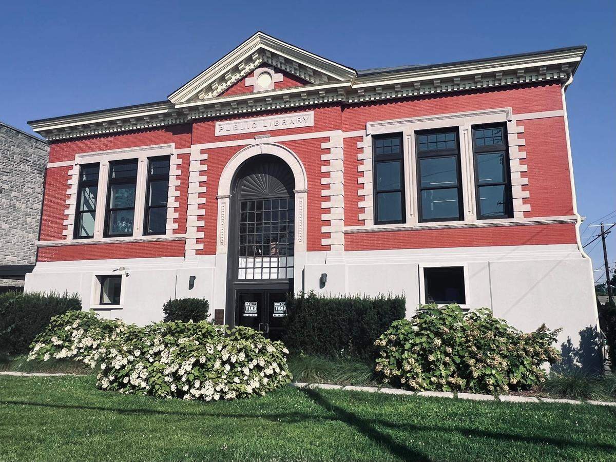 The Paris-Bourbon County Public Library in downtown Paris, Ky.