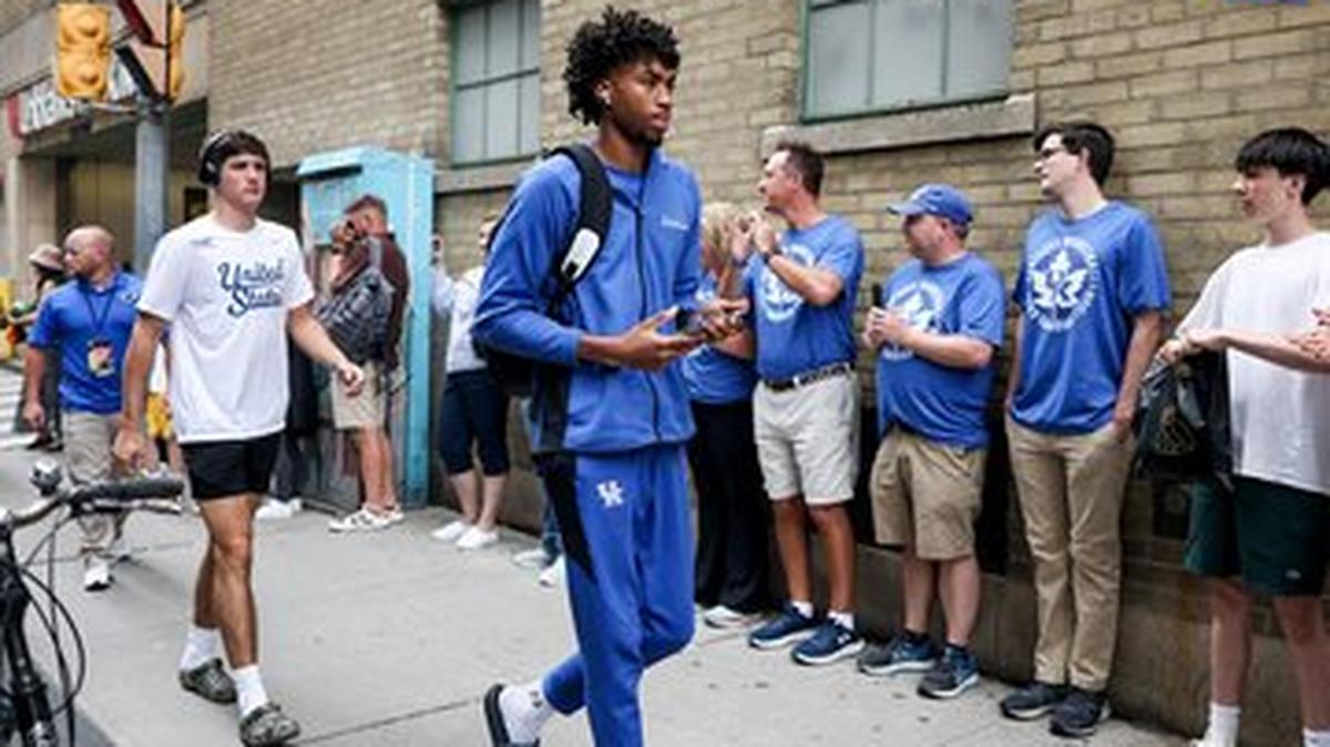 Box score from Kentucky basketball’s 93-69 win over Canada in 2023 GLOBL JAM