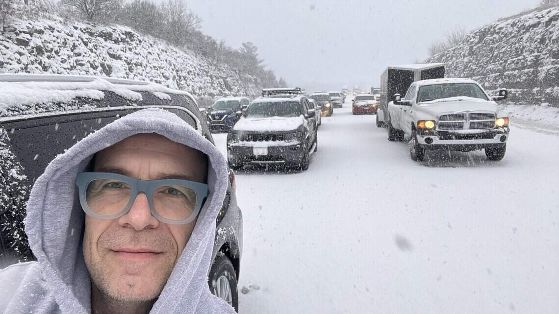 Stranded: Travelers describe being stuck for hours on KY interstates during winter storm.