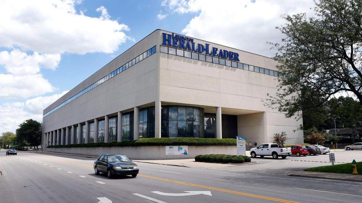 The Lexington Herald-Leader moved into the building at 100 Midland Avenue in 1980. The building has been sold to the Fayette County Public Schools.