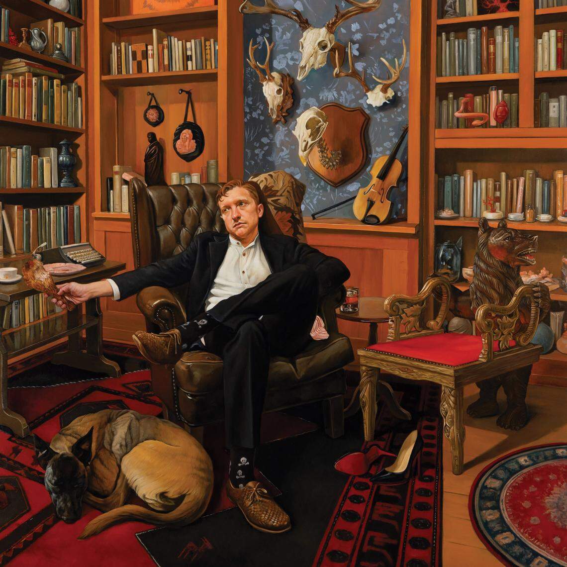 “Snipe Hunt” is the latest album by Kentucky native Tyler Childers. Album artwork by Erik Thor Sandberg.