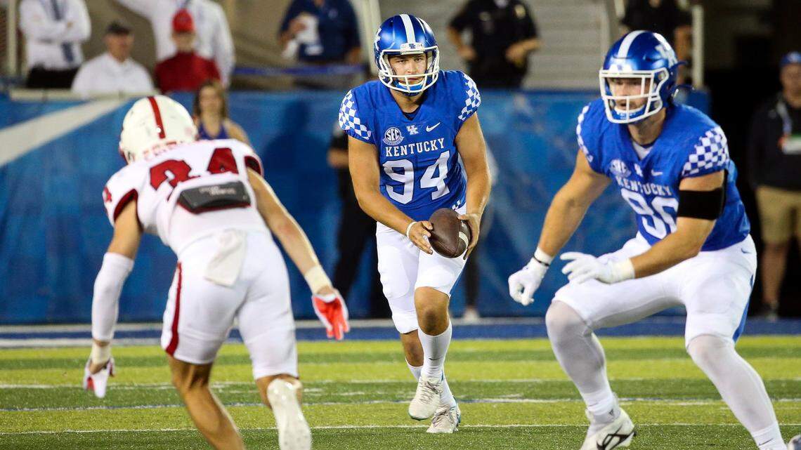 Punter Colin Goodfellow is one of several Kentucky football specialists that will need to be replaced on the 2023 roster.