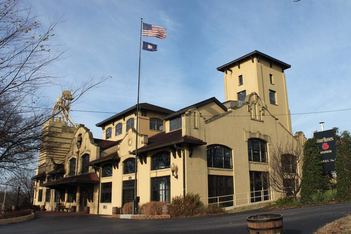 Four Roses distillery in Lawrenceburg. Nov. 29, 2010. The building is more than 100 years old. 