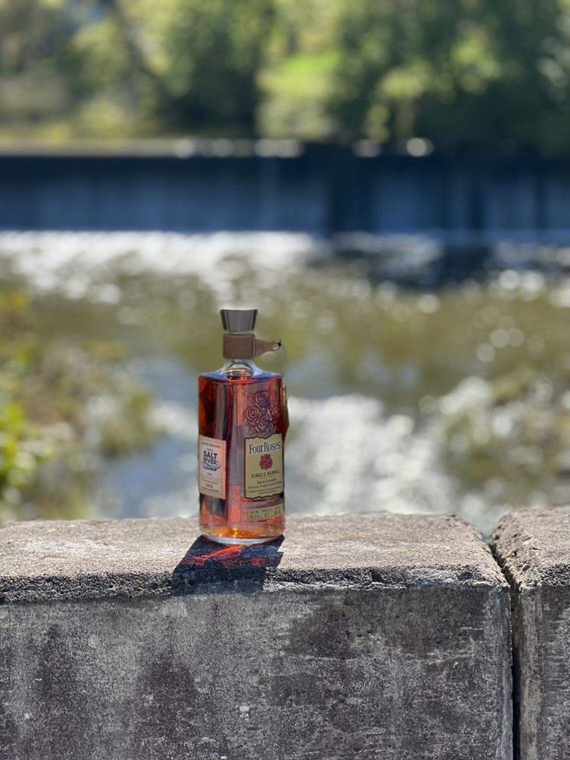 Four Roses Distillery in Lawrenceburg, Kentucky, will have 186 bottles of a barrel pick selected in honor of the annual Salt River cleanup.