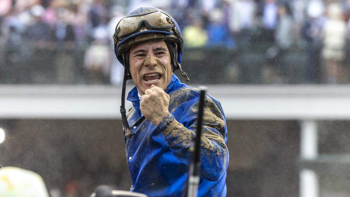 Junior Alvarado, the indestructible jockey, puts his name into KY Derby lore