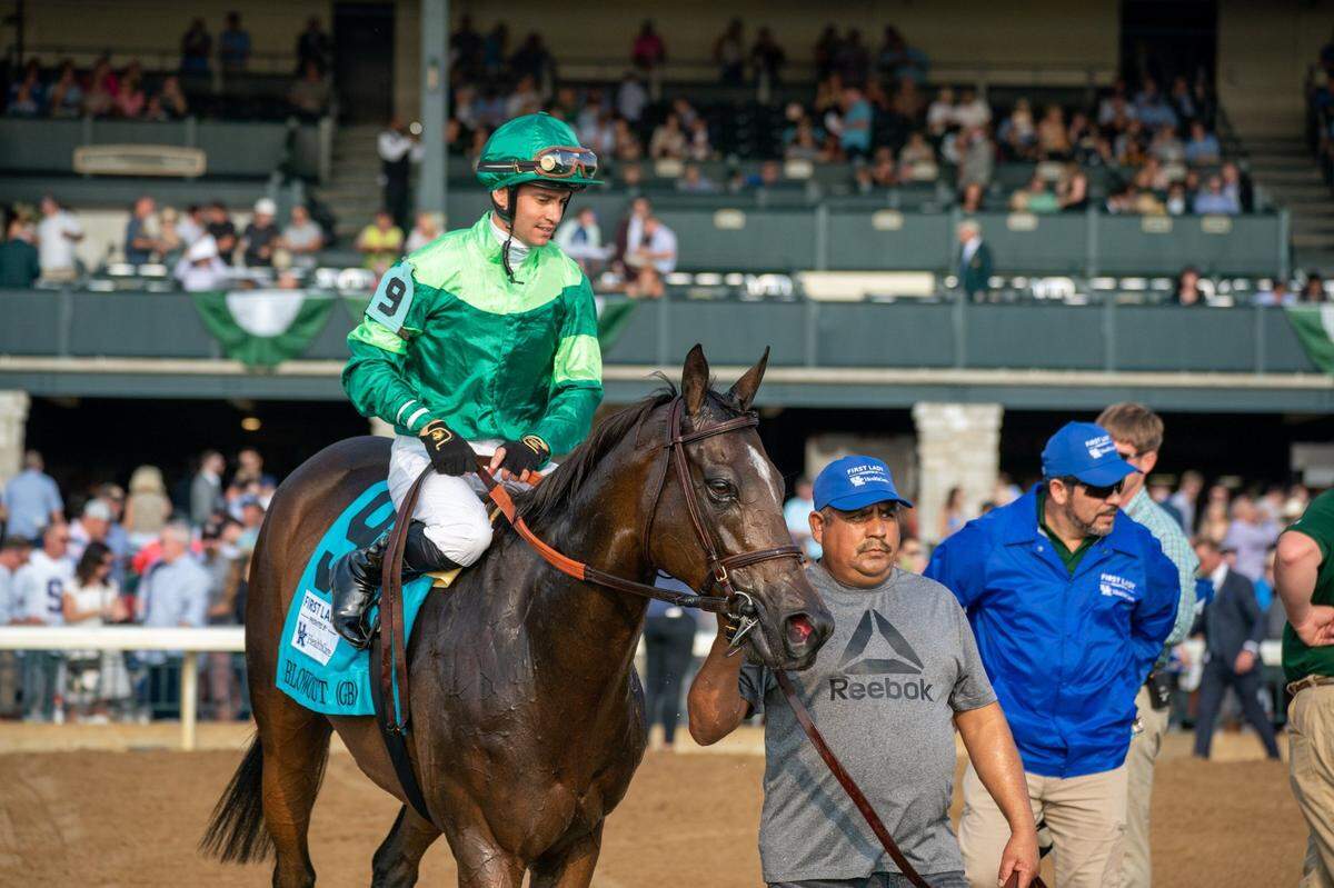 Blowout earned a spot in the Breeders’ Cup Filly and Mare Turf with her victory at Keeneland last weekend.
