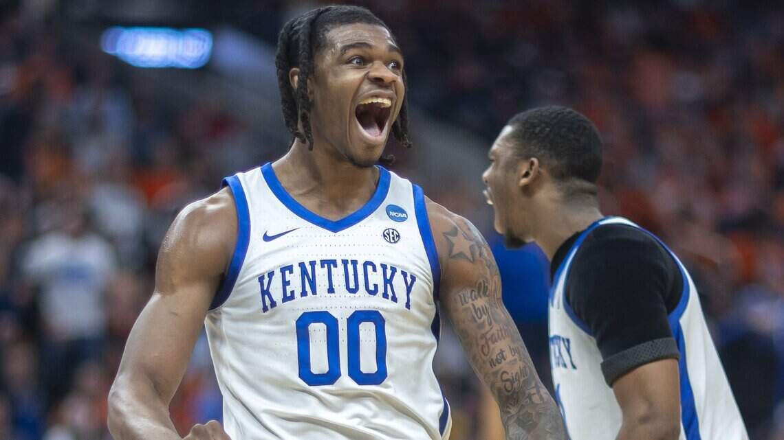 Otega Oweh is declaring for the NBA draft. He could still return to Kentucky