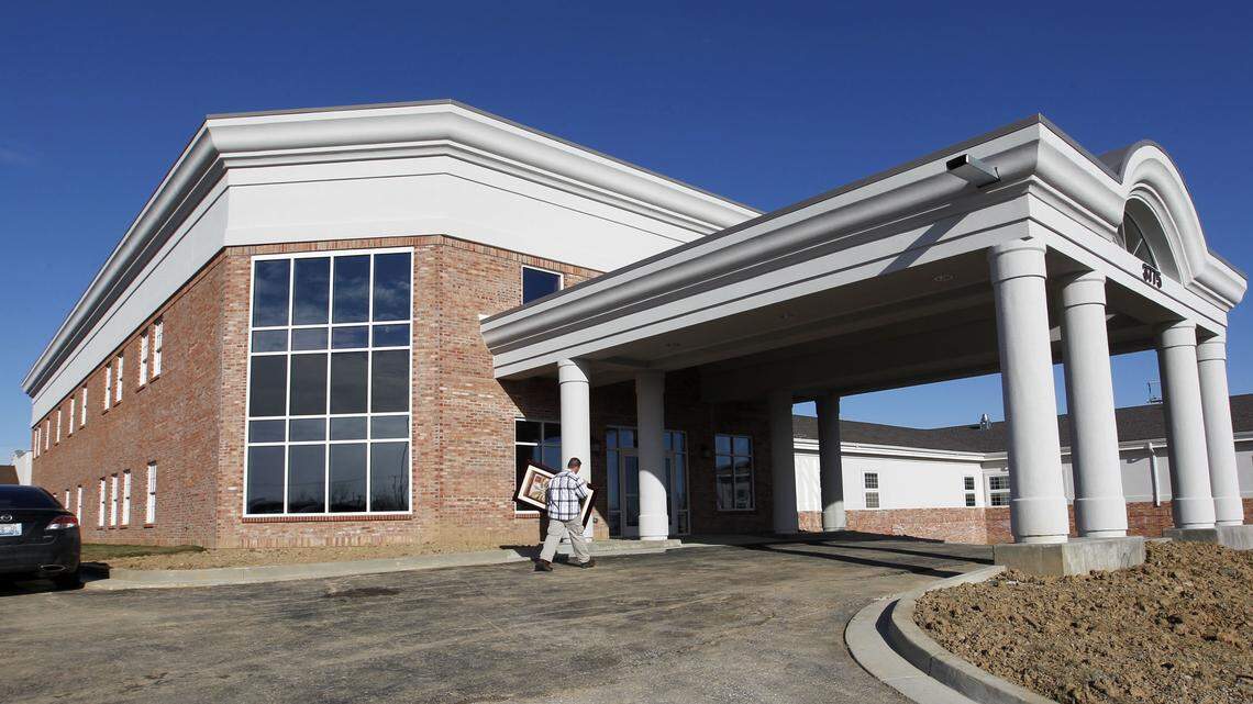 The new Sayre Christian Village Healthcare Center, 3775 Belleau Wood Dr., in Lexington, Ky., Tuesday, January 22, 2013. This initial phase of a $14 million expansion, includes the new Center for Orthopedic Care, which includes 19 private rooms for rehab services. Photo by Charles Bertram | Staff






