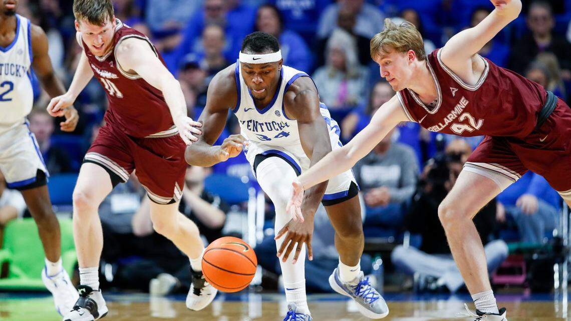 Box score from No. 19 Kentucky basketball’s 60-41 win over Bellarmine