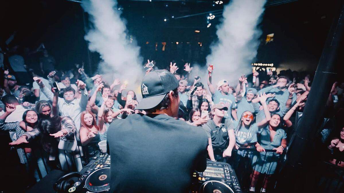 Lexington DJ Jake Duby, who played Lollapalooza in Chicago last year, is the talent coordinator at Clubhouse and a regular performer.