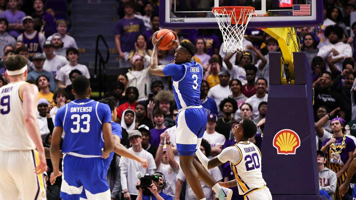 Box score from No. 17 Kentucky basketball’s 75-74 SEC loss at LSU