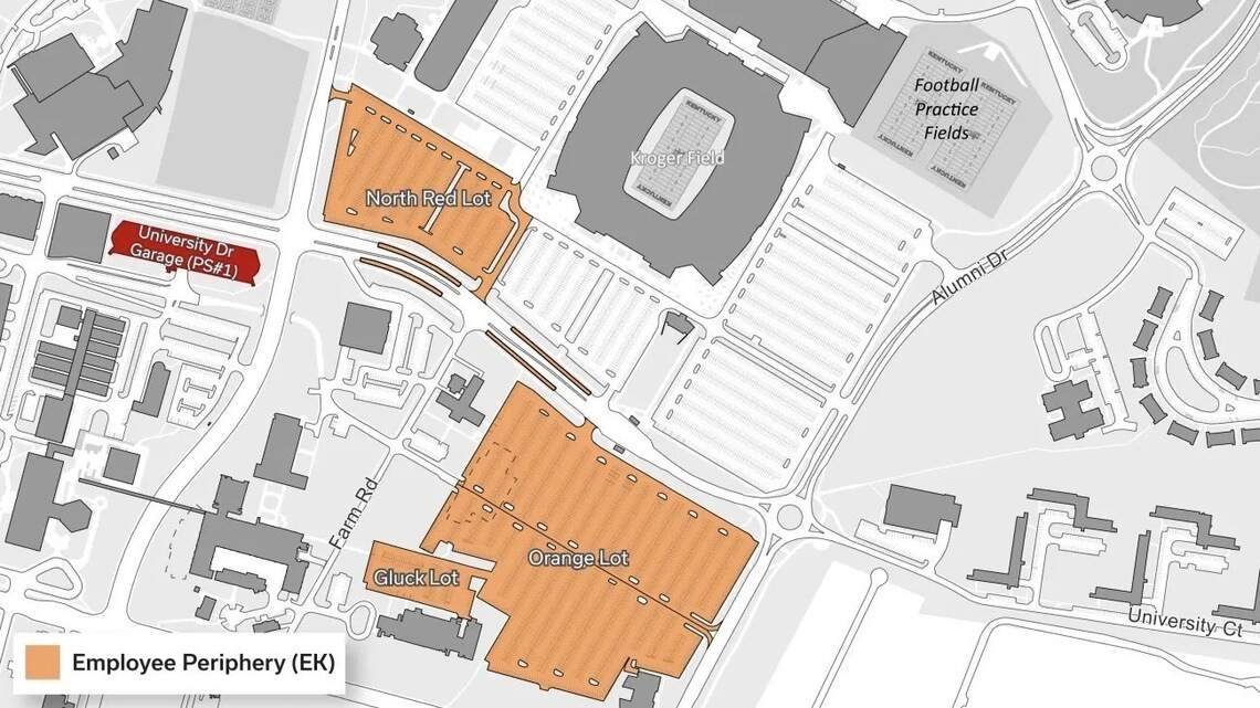 Traffic, parking, tailgating could change due to UK Hospital construction. What to know