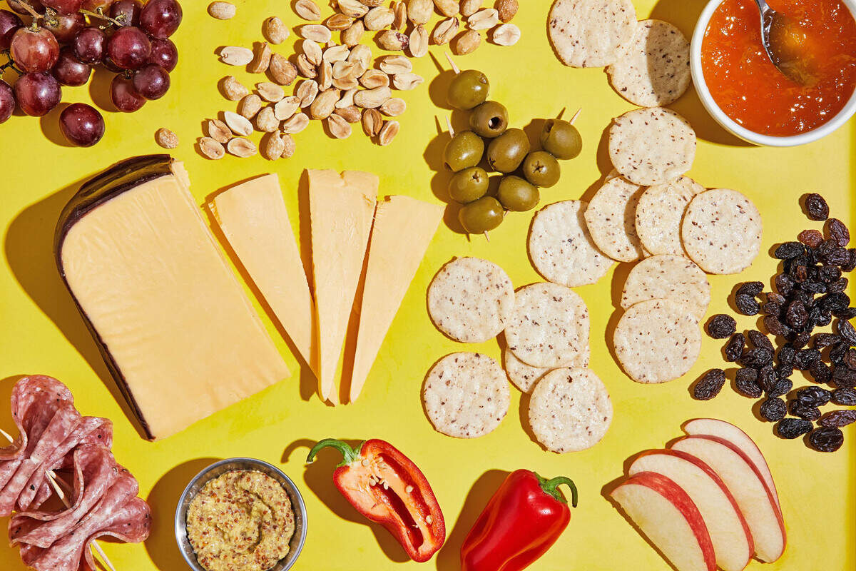 Dith the prepackaged meals and try making you own lunchbox charcuterie.