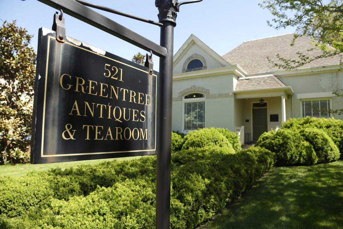 The Greentree Tearoom on Short Street was open in Lexington for 20 years.