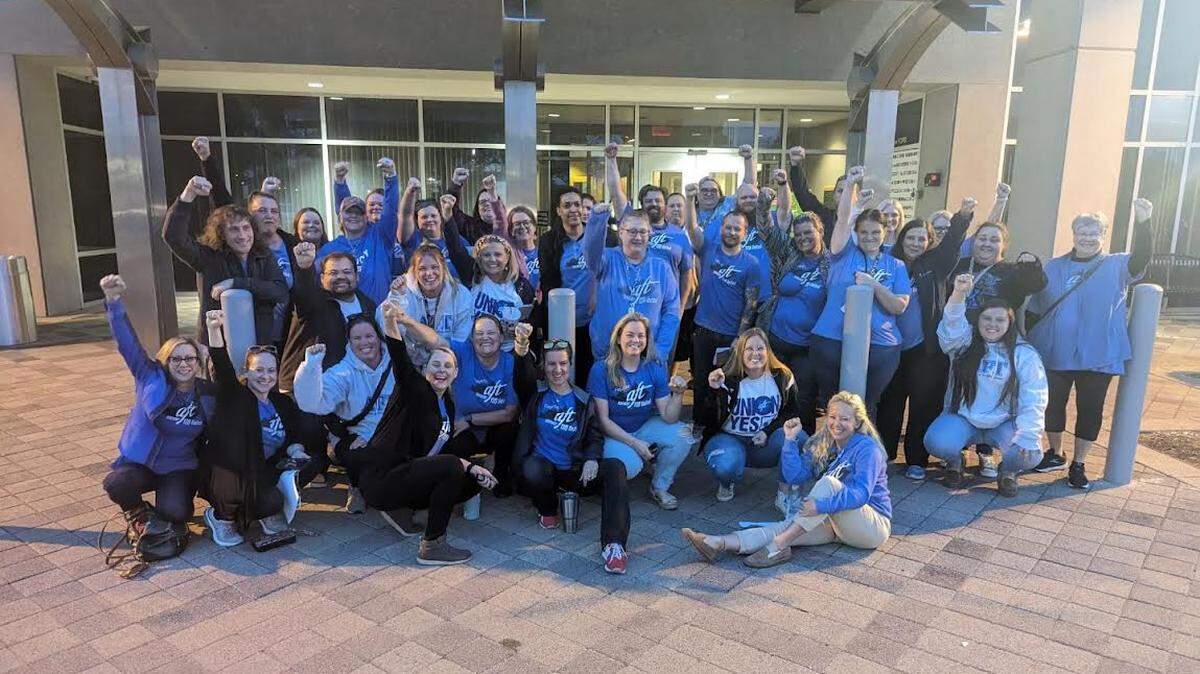 Kentucky 120 United-AFT members attended the April 24 school board meeting saying they were no longer recognized by the district and Superintendent Demetrus Liggins.