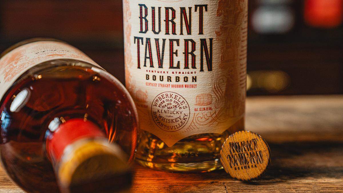 Burnt Tavern launches Sept. 1 from William Berkele Distillery in Garrard County. It’s $69.99 and will be available in Kentucky and online through the distillery’s web site.