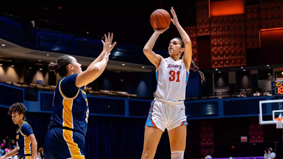 Bella Smuda, a 6-foot-6 redshirt center, could present problems for Kentucky in the middle on Friday. “I know she’s a great rim protector, but she’s also active on the offensive end, you know, she’s not just an immobile post player.”