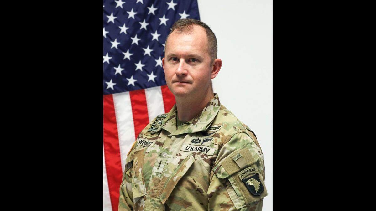 Dustin K. Wright, 40, pilot for the 101st Combat Aviation Brigade, died as a result of a helicopter crash that took place June 11.