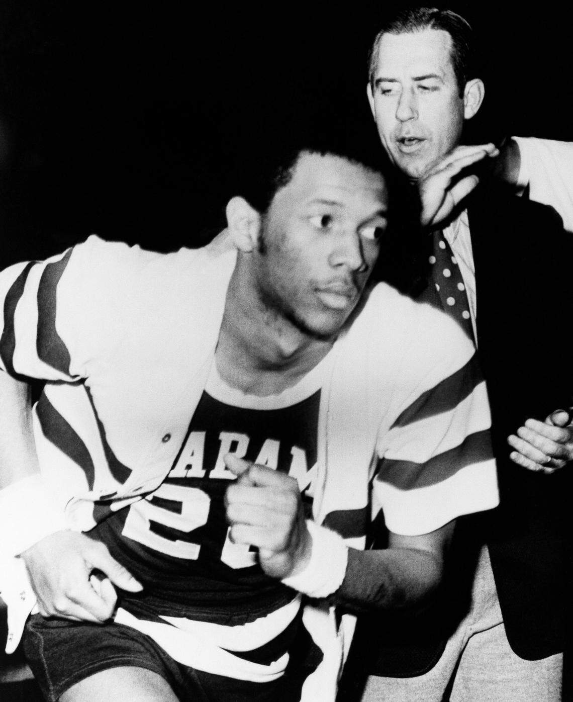 C.M. Newton integrated Alabama's basketball program by recruiting Wendell Hudson