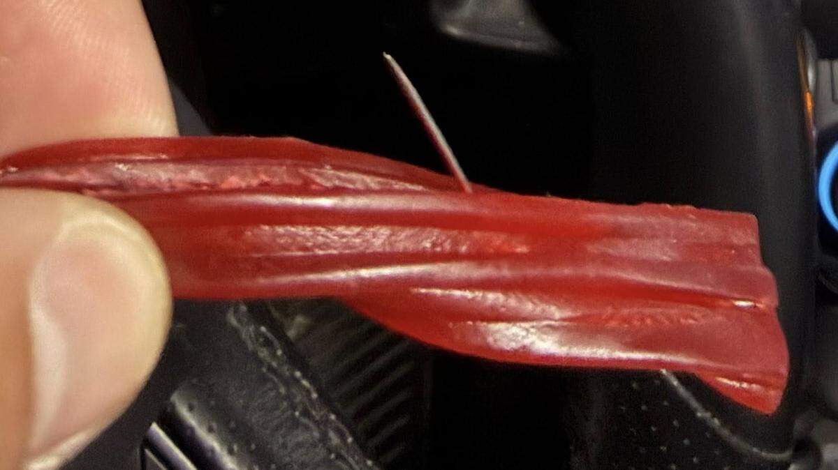 The Madison County Sheriff’s Office says it is investigating a report of needles found in Halloween candy.