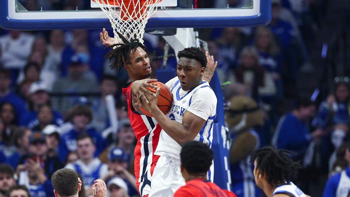 Box score from No. 22 Kentucky basketball’s 75-63 SEC win over Mississippi