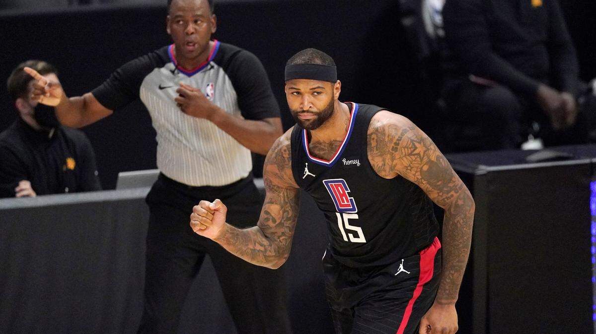 DeMarcus Cousins, now with the Milwaukee Bucks, played for the Los Angeles Clippers and Houston Rockets last season. He combined to average 8.9 points, 6.4 rebounds and 1.9 assists in 17.4 minutes per game.