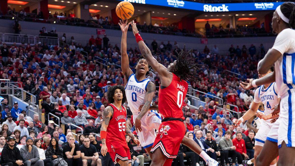 Box score from No. 9 Kentucky basketball’s 95-76 win over Louisville