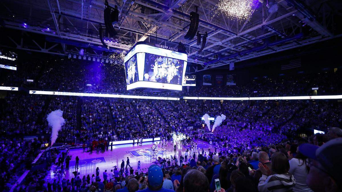 A packed house in Rupp Arena was expected for Friday night’s Big Blue Madness.