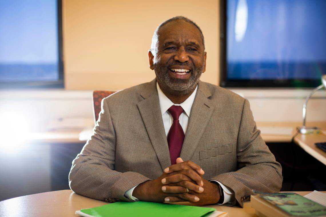 Dr. George Wright attended UK as an undergraduate, returned as a professor and is now advisor to President Eli Capilouto.