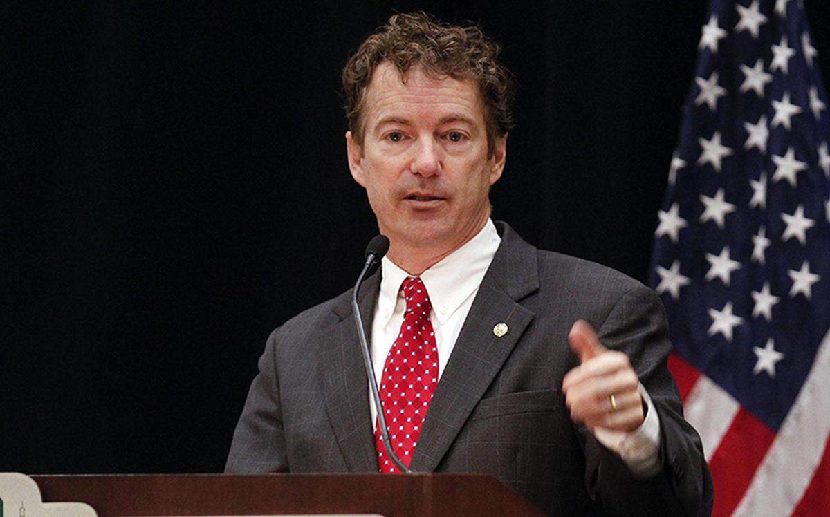Kentucky Senator Rand Paul.