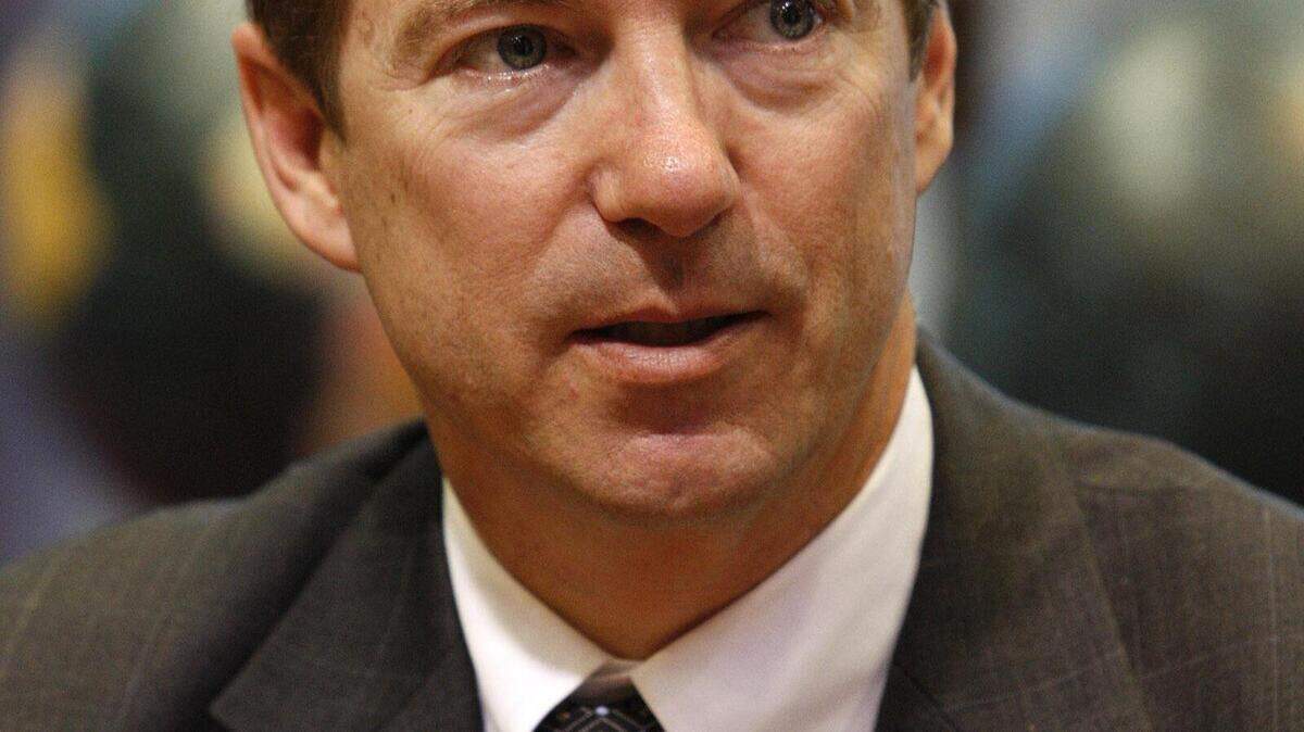 Sen. Rand Paul signs copies of his book, The Tea Party Goes To Washington, at Joseph-Beth Booksellers in Lexington, Ky., Monday, April 18, 2011. Photo by Matt Goins 11808
