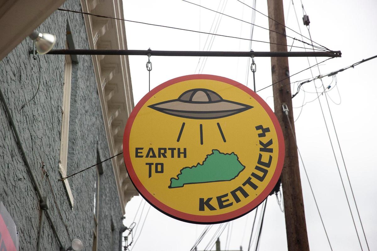 Earth to Kentucky is located at 836 Main St. in Covington, Ky. The shop sells original, vintage action figures and designer and bootleg toys.