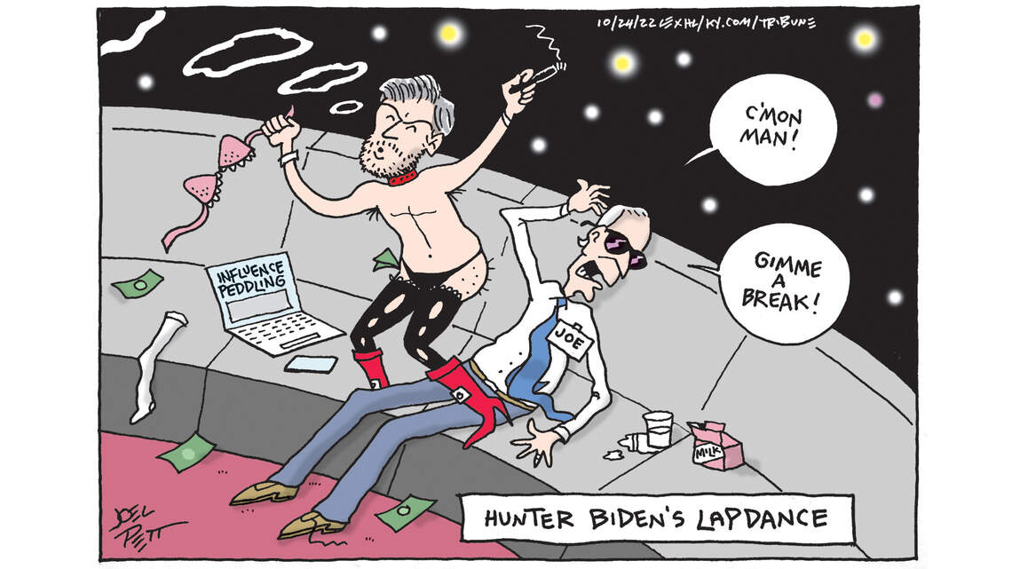 Joel Pett: Joe’s Hunter problem