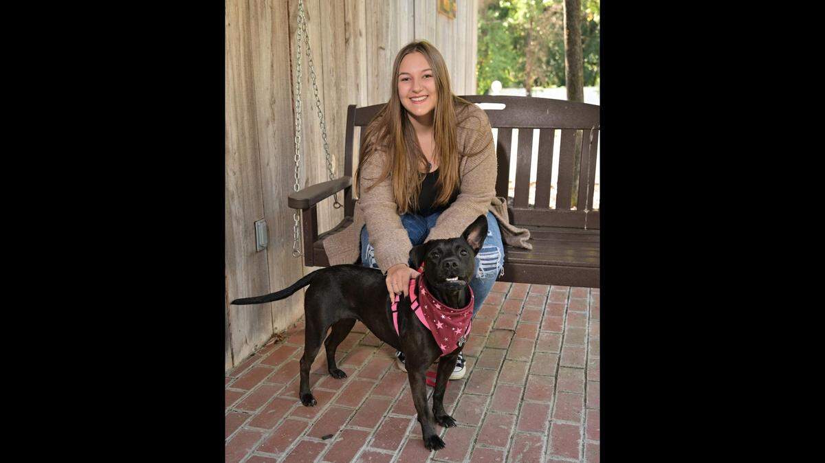 Delaney Bradford of Augusta wasn’t sure she would get to college, but the GEAR UP Kentucky program helped her get to Morehead State University, where she’s studying vetinerary science. (CPE)