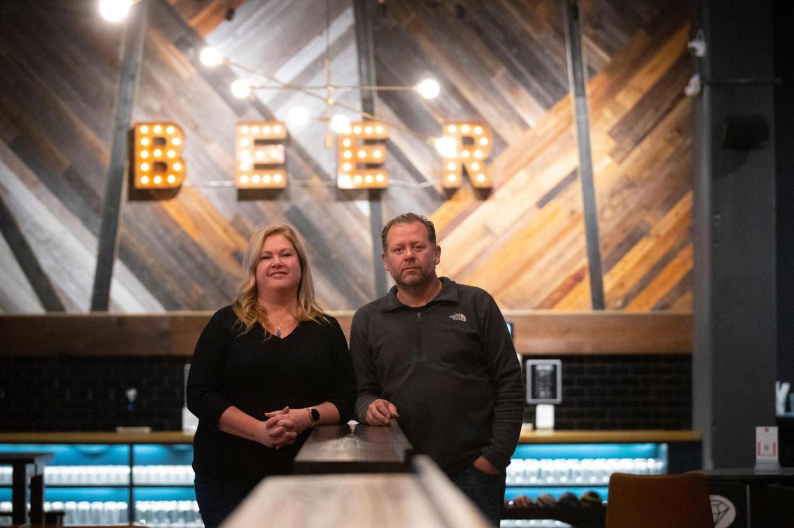 Rebecca and Eric Burnworth, who opened District 7 Social on Manchester, also own The Stave in Versailles.