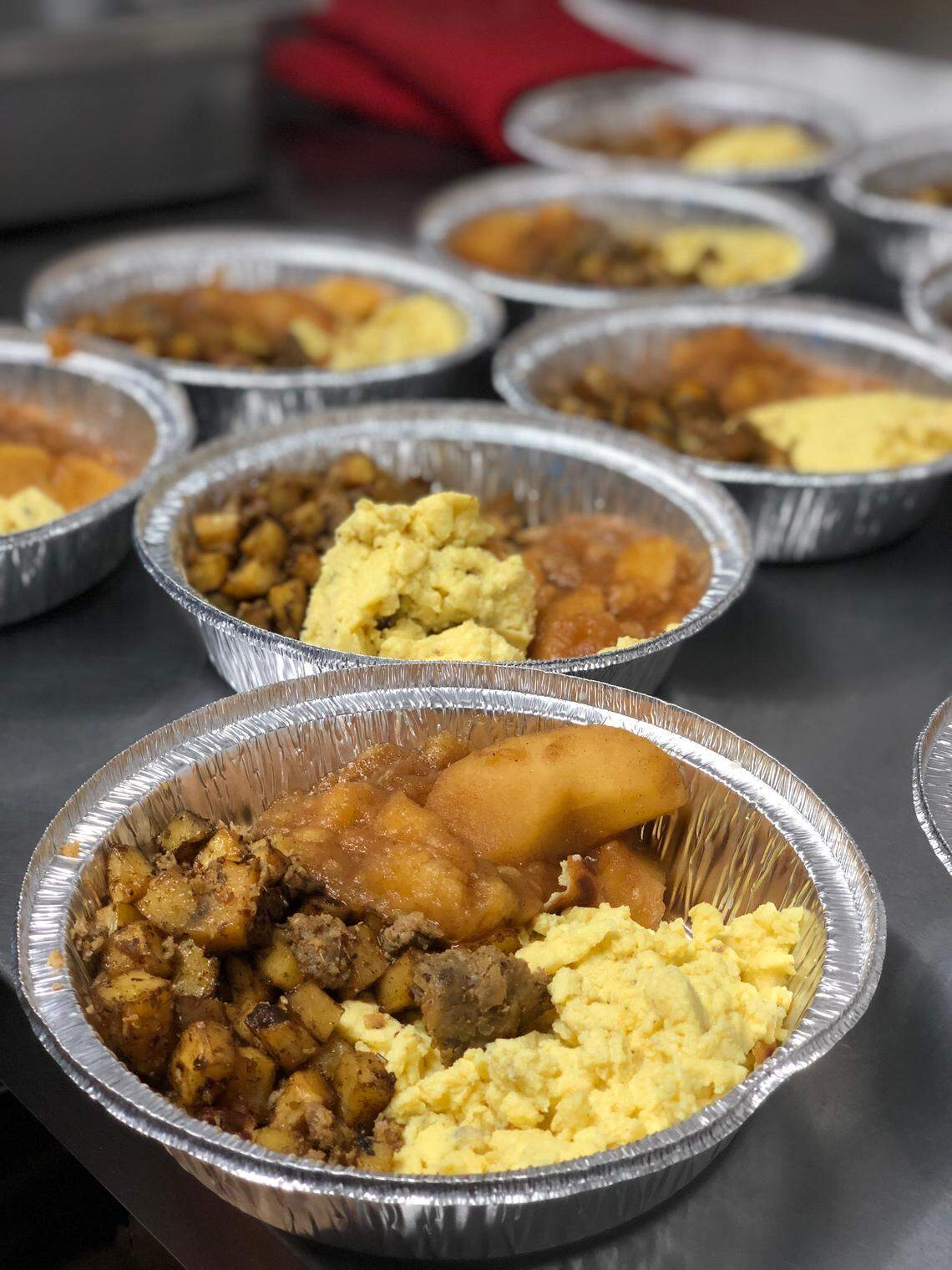 FoodChain’s commercial kitchen has been ramping up meal production to help out food pantries from its north side neighborhood. They hope to coordinate with low-income seniors and Fayette County schools to provide more meals.