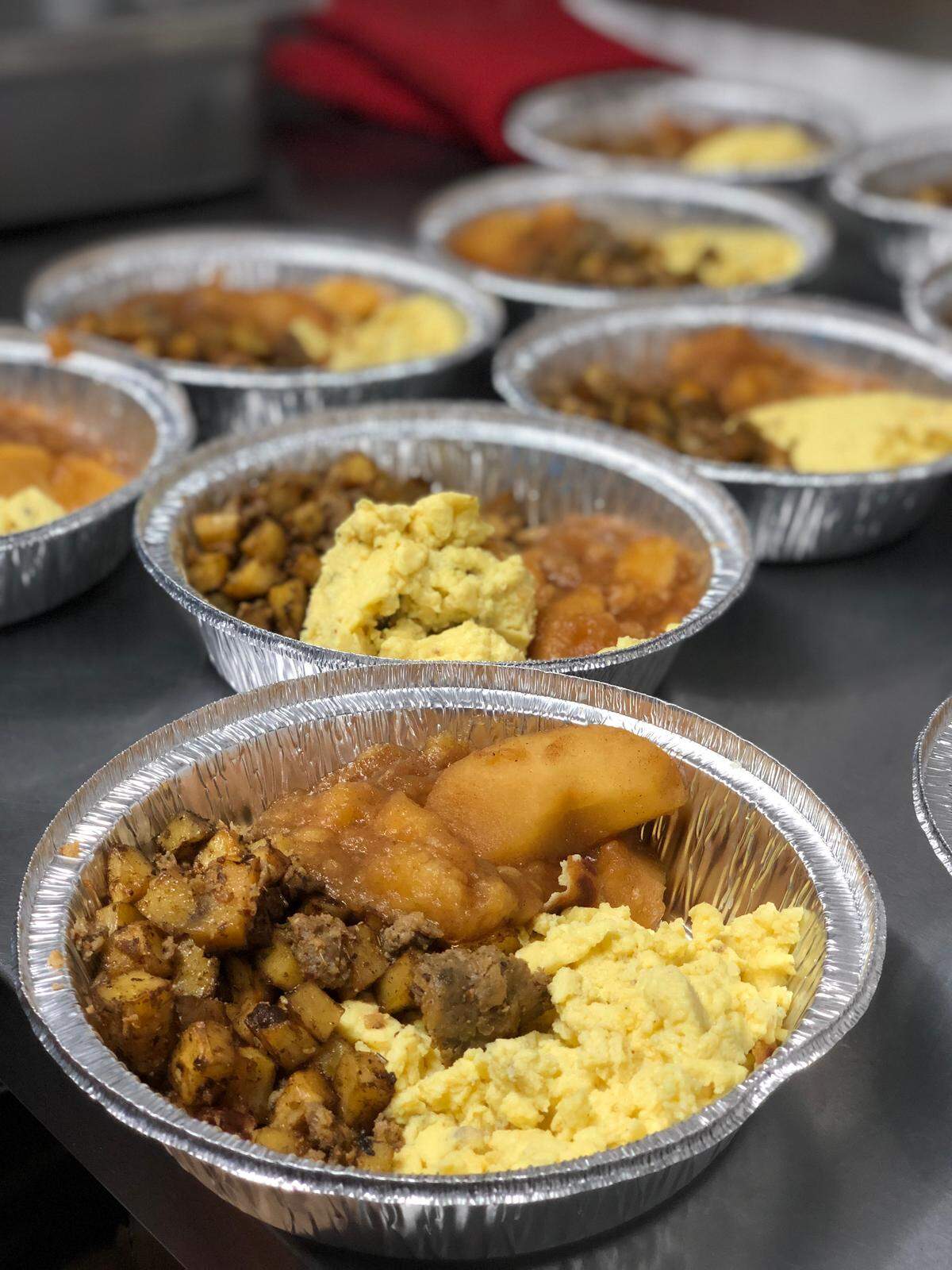 FoodChain’s commercial kitchen has been ramping up meal production to help out food pantries from its north side neighborhood. They hope to coordinate with low-income seniors and Fayette County schools to provide more meals.
