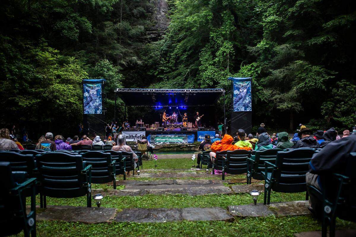 The Laurel Cove Music Festival takes place at Pine Mountain State Resort Park, the same location at the Mountain Laurel Festival, which has been held since 1931.