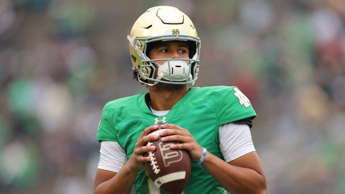 Kentucky lands Notre Dame QB Kenny Minchey as replacement for Cutter Boley