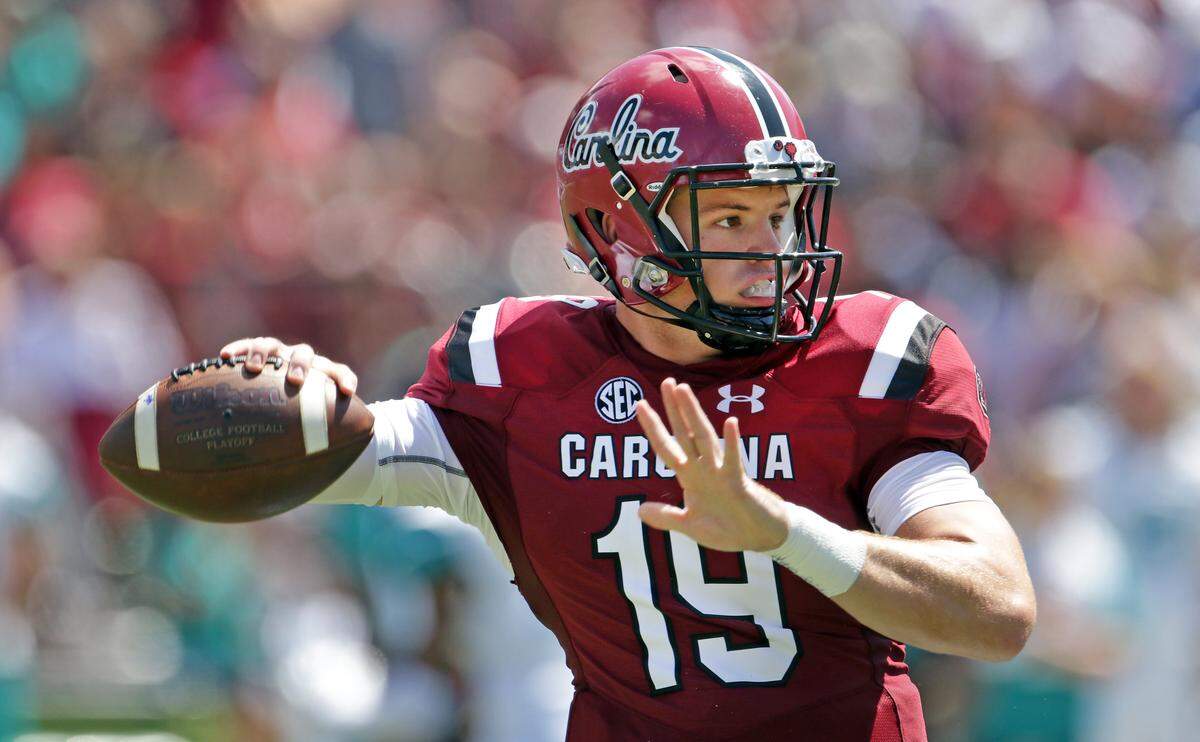 In two prior starts against Kentucky, Jake Bentley has thrown for 452 yards and three touchdowns but has been intercepted five times by the Wildcats.
