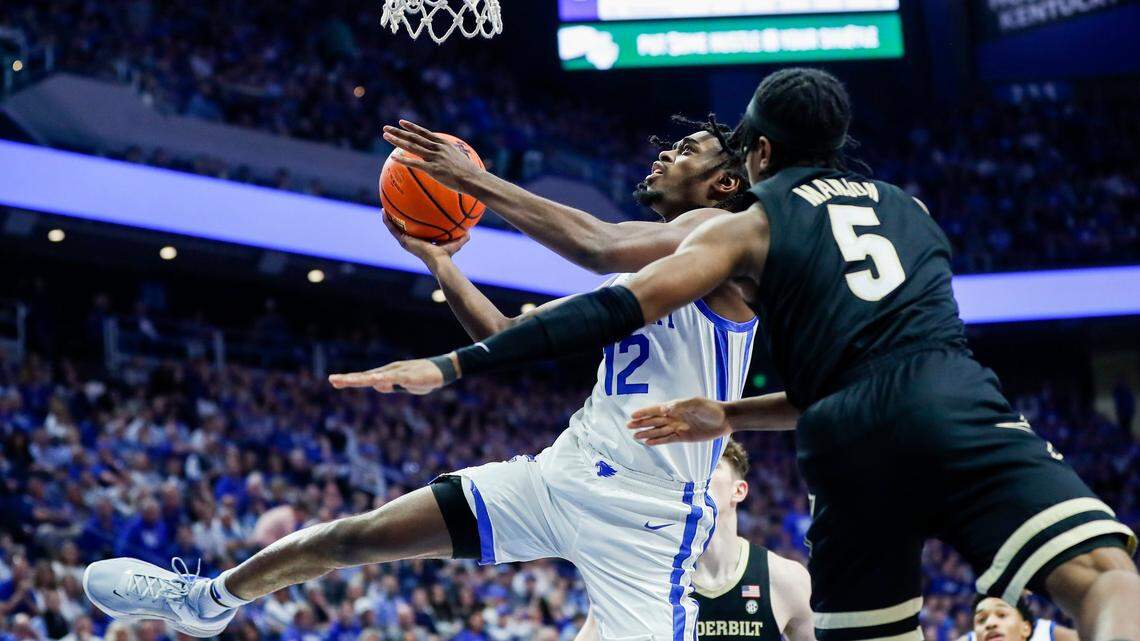 Box score from Kentucky basketball’s 68-66 Senior Night loss to Vanderbilt