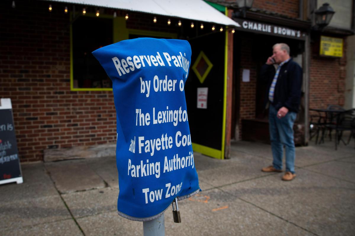 To accommodate increased curbside pickup, the Lexington Parking Authority announced it will convert several metered spaces in Chevy Chase and downtown for restaurant customer use.