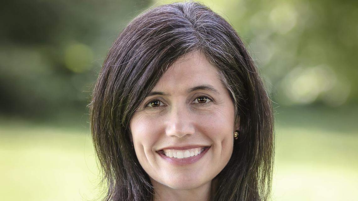 Stephanie Horne, Democratic candidate for lieutenant governor in 2019 with gubernatorial candidate Rocky Adkins.