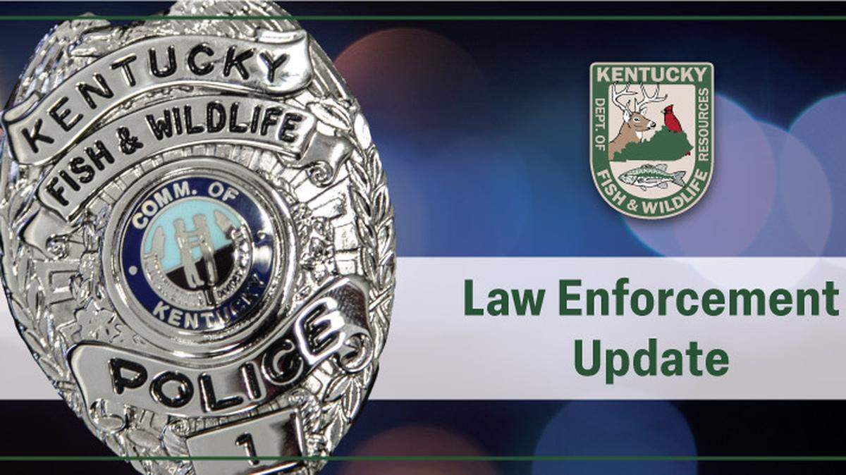 Kentucky Department of Fish and Wildlife Resources police badge.
