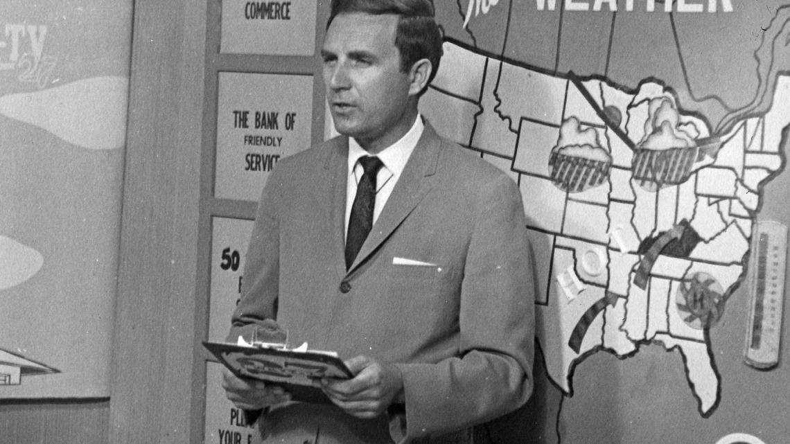 Frank Faulconer, the first weatherman for WKYT, died Thursday. He was 100. 