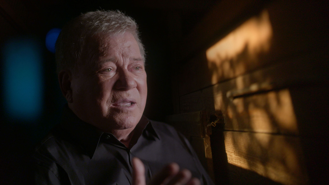 William Shatner showing his documentary at Kentucky Theatre. But why hasn’t he seen it?