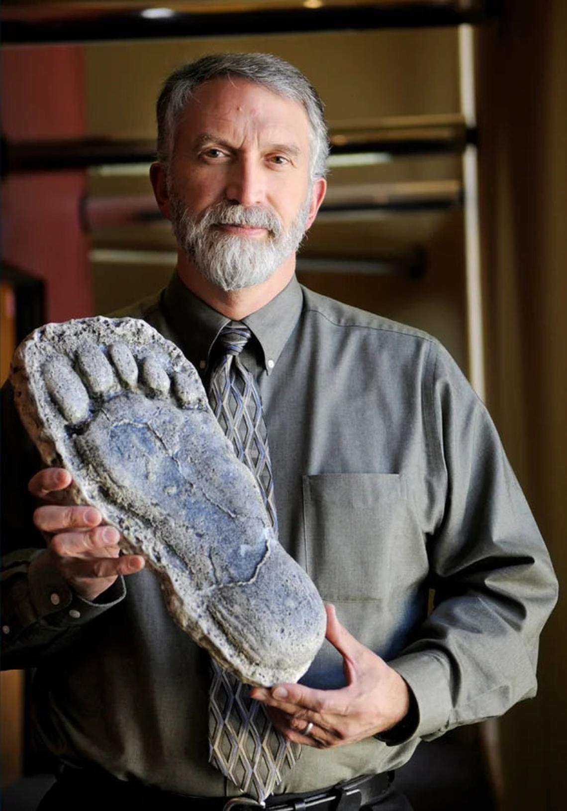 Dr. Jeff Meldrum’s lab at Idaho State University houses more than 300 footprint casts attributed to the mystery primate, Bigfoot.